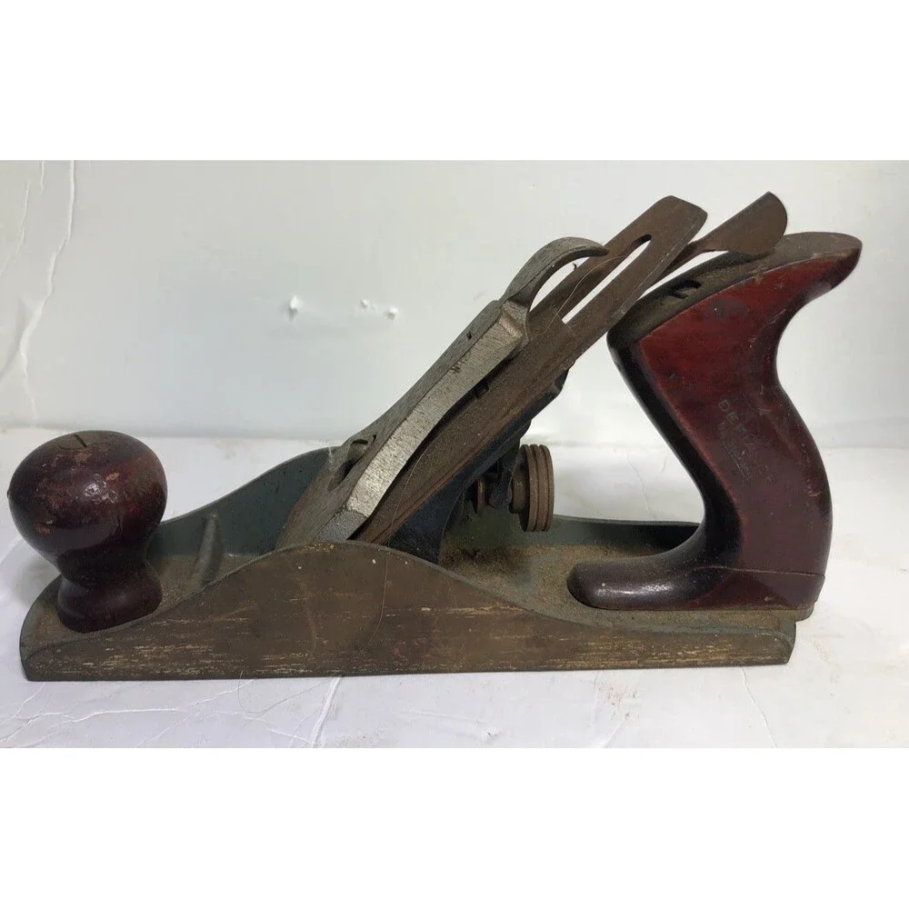 Antique Stanley Defiance Wood & Metal Plane Woodworking Tool 9” L - Picture 1 of 7